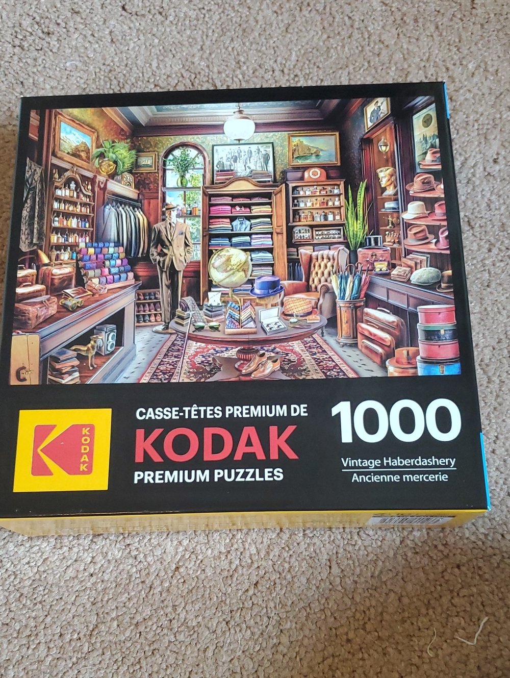 Kodak Vintage Haberdashery 1000-Piece Puzzle - Multi-Color